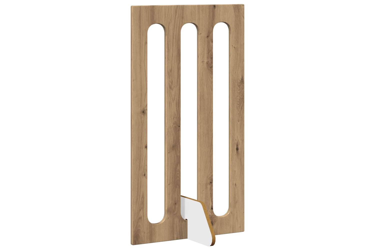 Vidaxl Folding Pet Fence 4 Pcs Artisan Oak 201 X 38 X 90 Cm-4