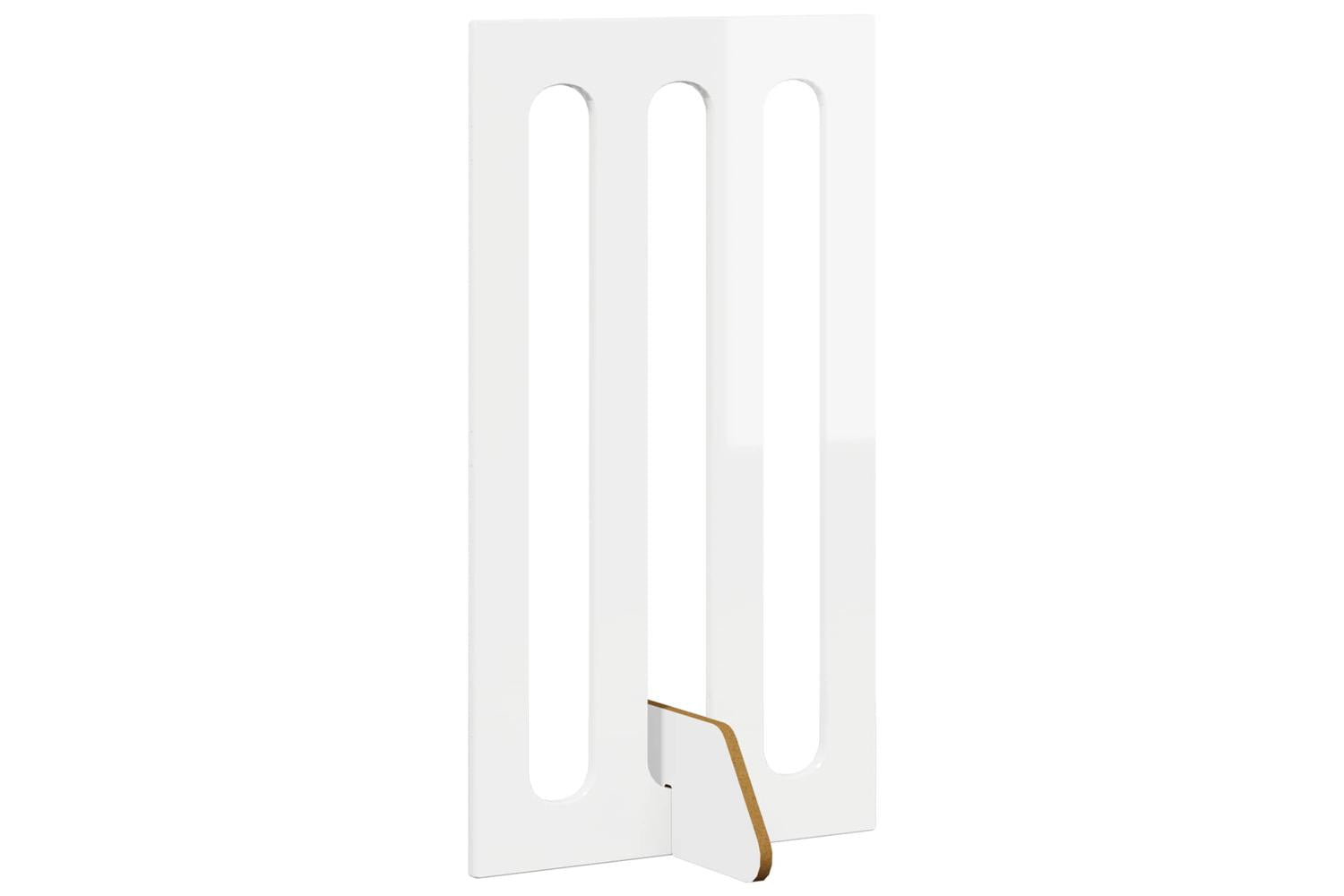 Vidaxl Folding Pet Fence 4 Pcs High Gloss White 201 X 38 X 90 Cm-4