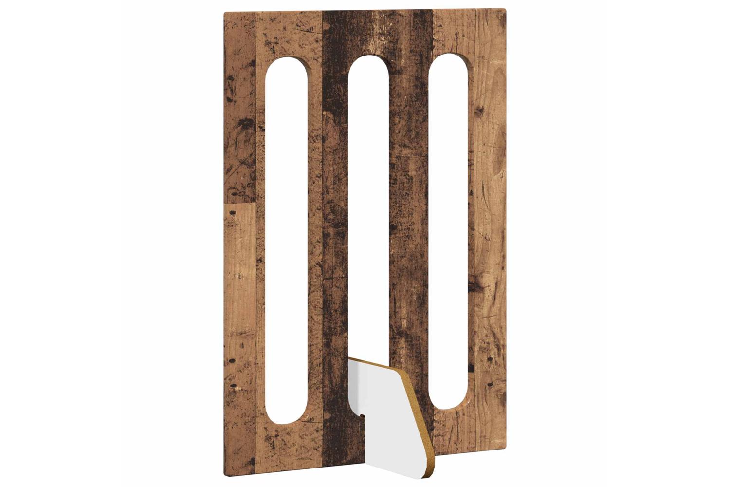 Vidaxl Folding Pet Fence 4 Pcs Oak Wood 201 X 38 X 70 Cm-4