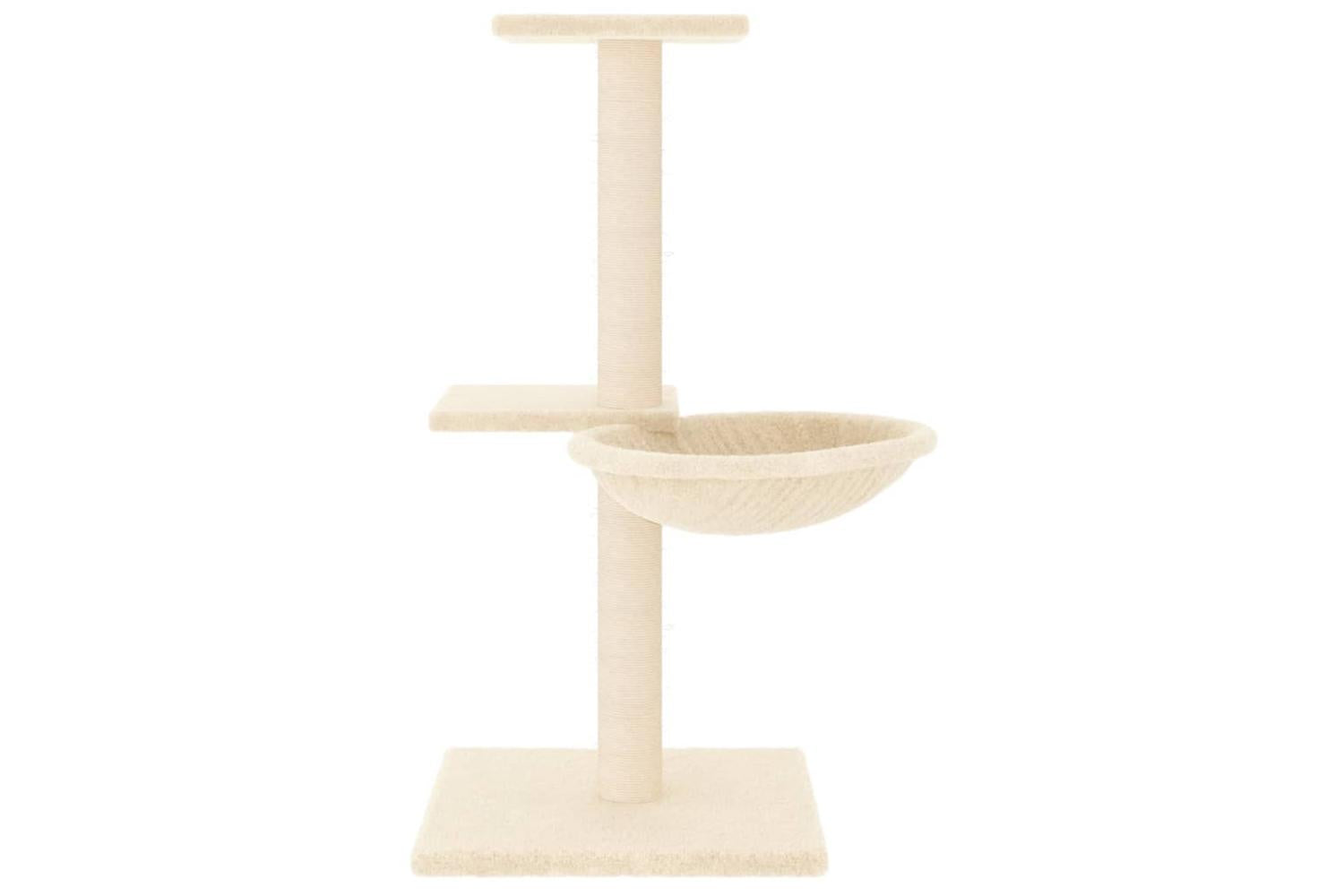 Vidaxl Cat Tree With Sisal Scratching Posts Cream 72 Cm-3
