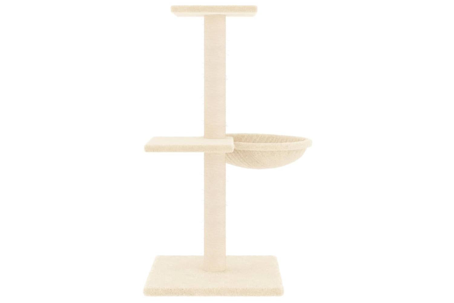 Vidaxl Cat Tree With Sisal Scratching Posts Cream 72 Cm-4