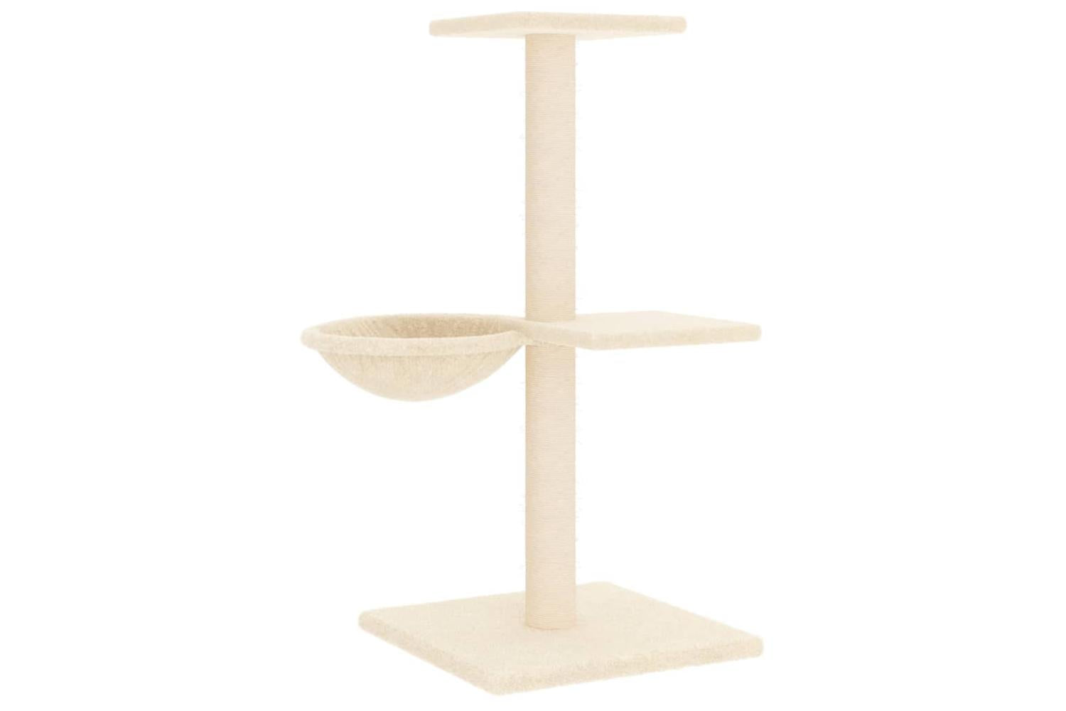 Vidaxl Cat Tree With Sisal Scratching Posts Cream 72 Cm-5