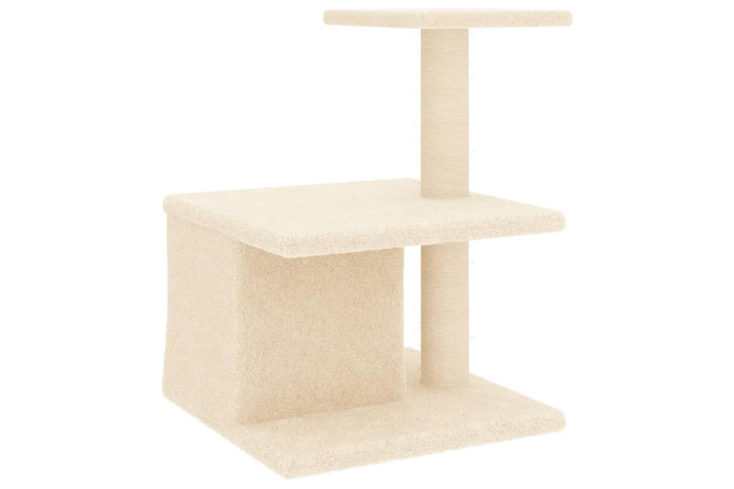 Vidaxl Cat Tree With Sisal Scratching Posts Cream 48 Cm-5