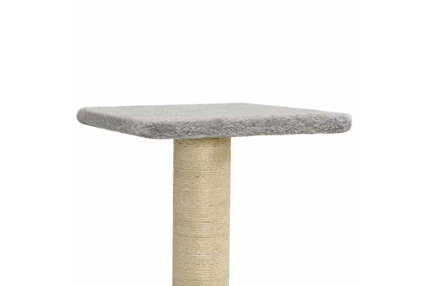 Vidaxl Cat Tree With Sisal Scratching Posts Light Grey 1185 Cm-7