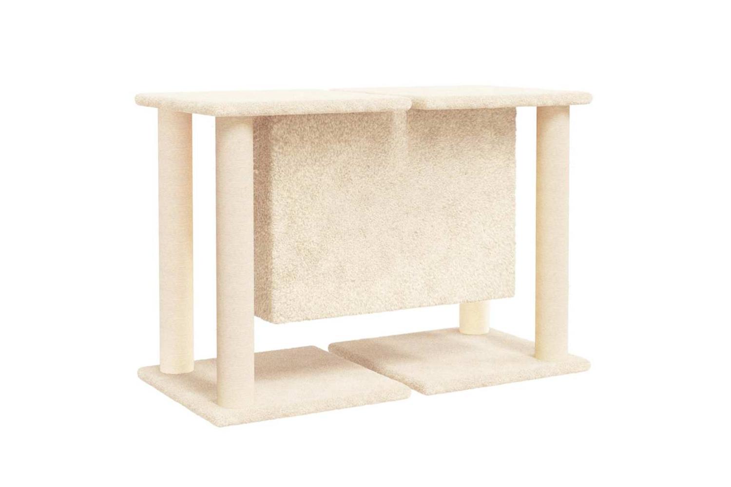 Vidaxl Cat Tree With Sisal Scratching Posts Cream 50 Cm-5