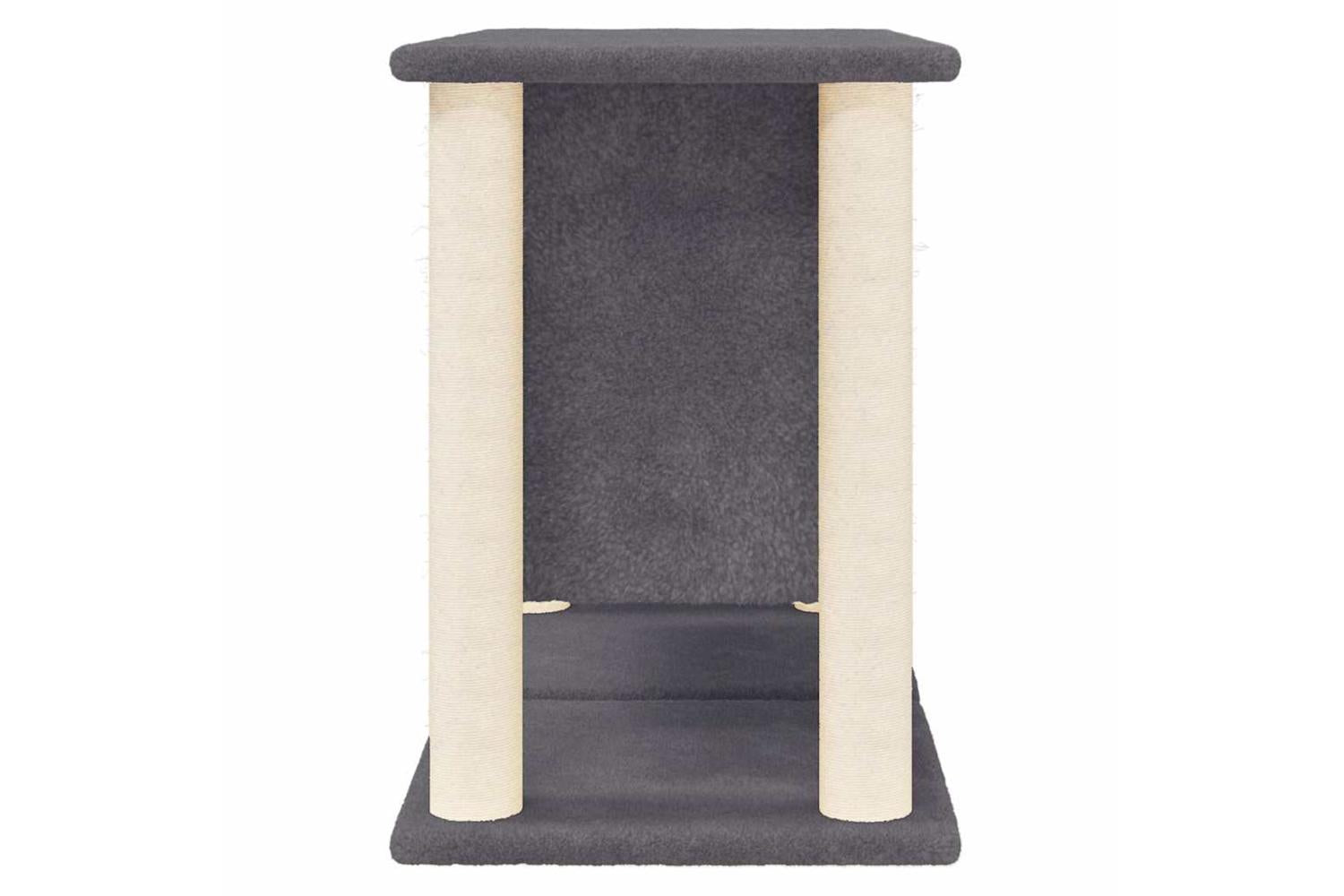 Vidaxl Cat Tree With Sisal Scratching Posts Dark Grey 50 Cm-4