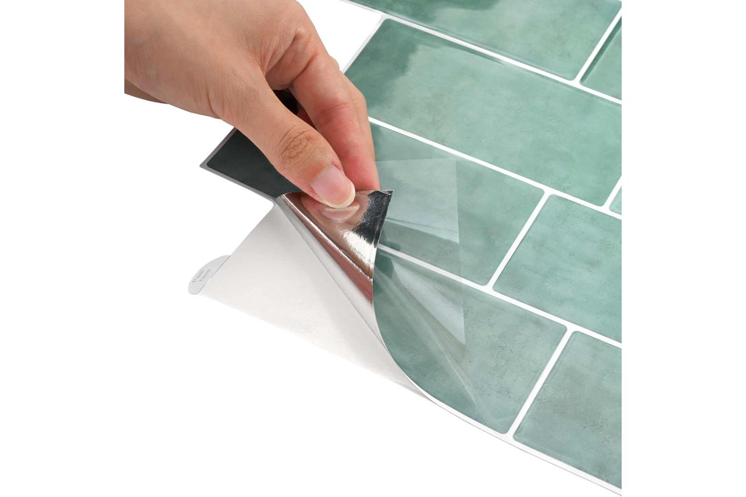 Vidaxl Decorative Stickers 10 Pcs Grey Green 29 X 21 Cm-6