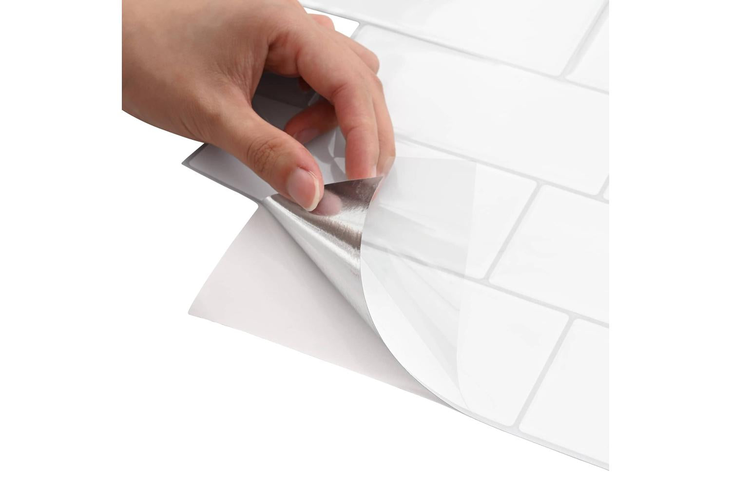 Vidaxl Decorative Stickers 10 Pcs White Grey 29 X 21 Cm-6
