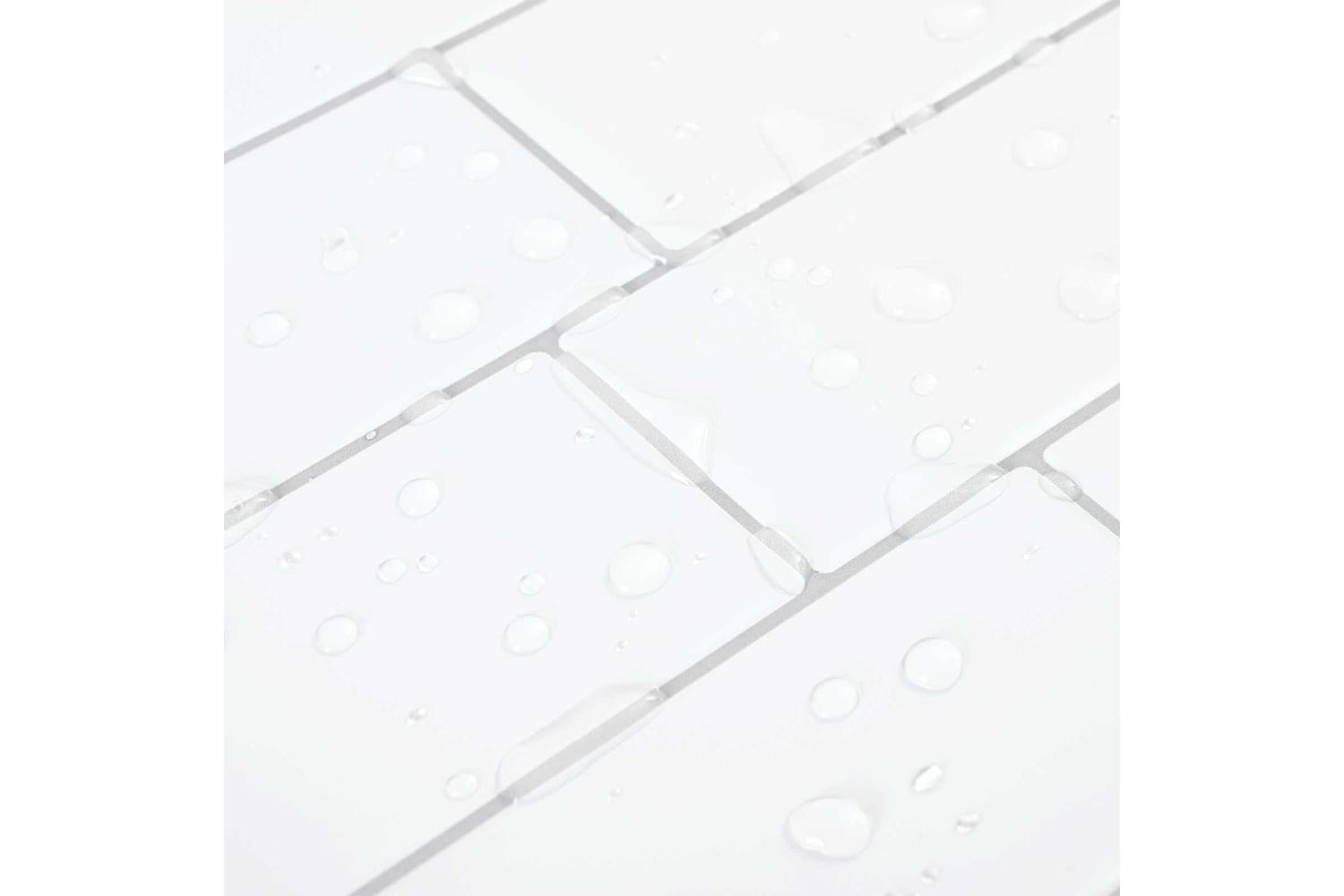 Vidaxl Decorative Stickers 10 Pcs White Grey 29 X 21 Cm-8