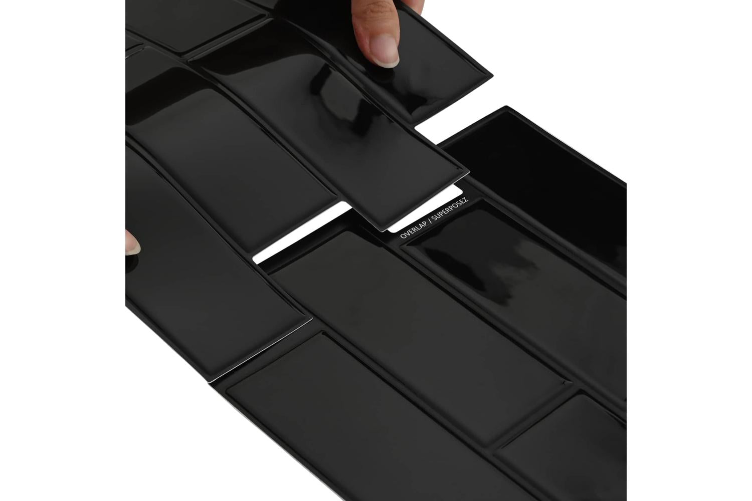 Vidaxl Decorative Stickers 20 Pcs Black 29 X 21 Cm-7