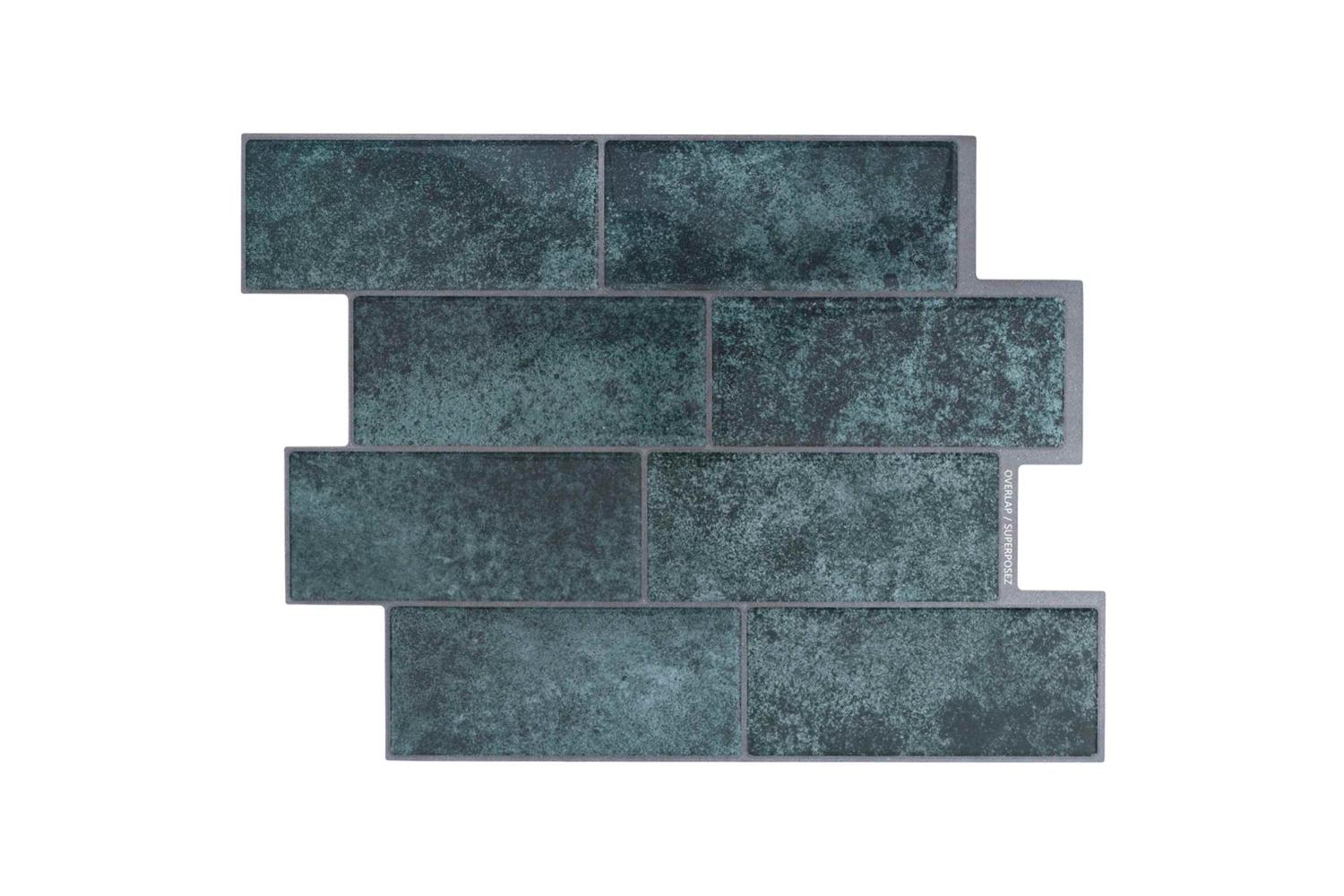 Vidaxl Decorative Stickers 20 Pcs Blue Green 29 X 21 Cm
