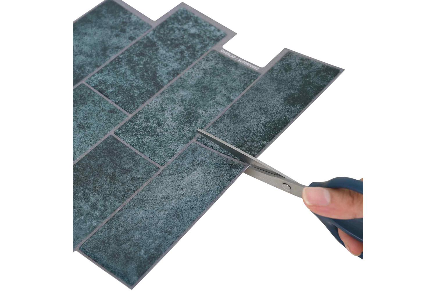 Vidaxl Decorative Stickers 20 Pcs Blue Green 29 X 21 Cm-5