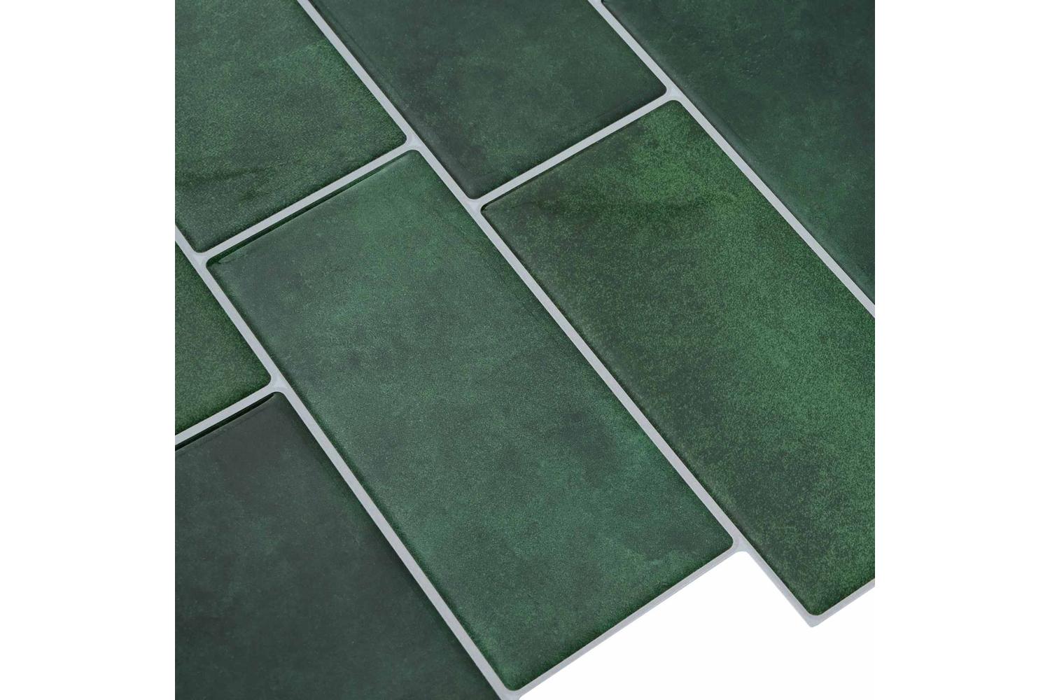Vidaxl Decorative Stickers 20 Pcs Dark Green 29 X 21 Cm-4