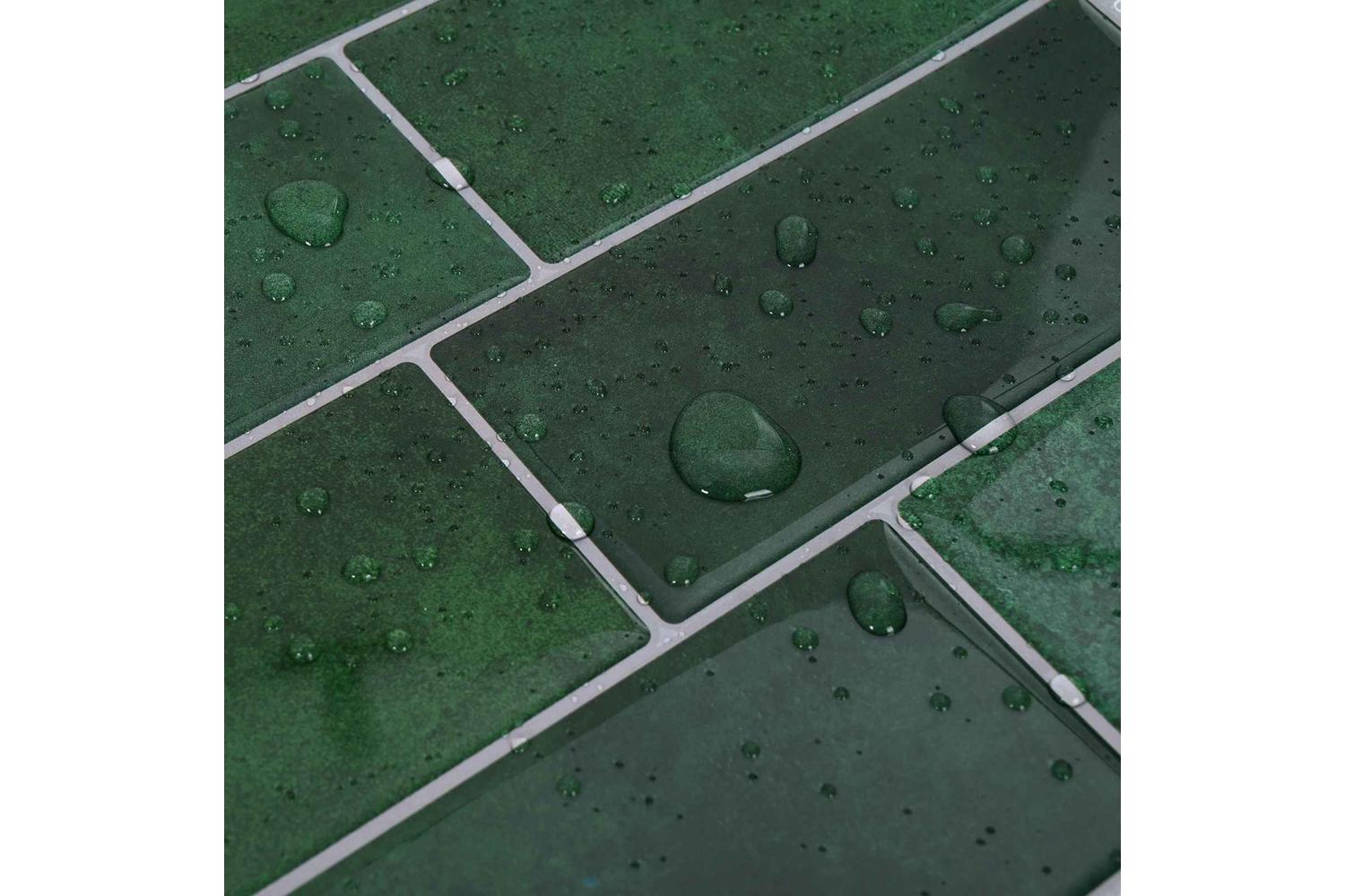 Vidaxl Decorative Stickers 20 Pcs Dark Green 29 X 21 Cm-8