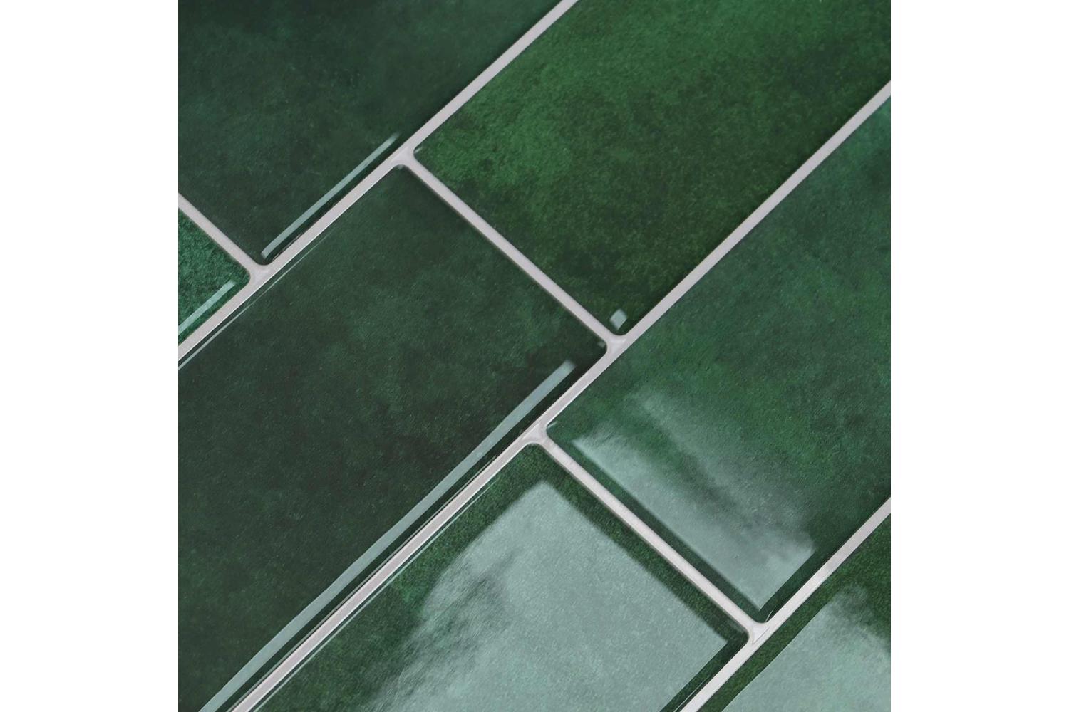 Vidaxl Decorative Stickers 20 Pcs Dark Green 29 X 21 Cm-9