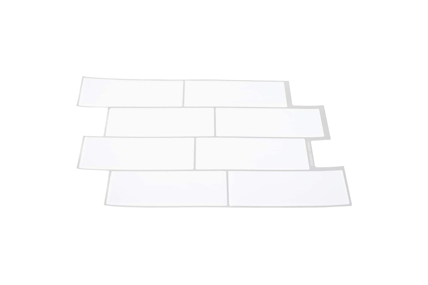 Vidaxl Decorative Stickers 20 Pcs White Grey 29 X 21 Cm-3