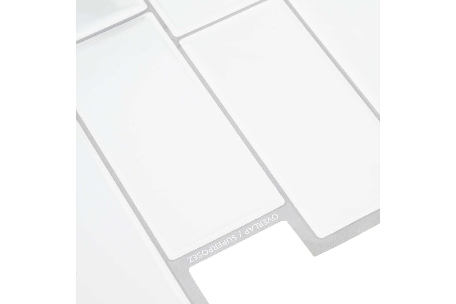 Vidaxl Decorative Stickers 20 Pcs White Grey 29 X 21 Cm-4