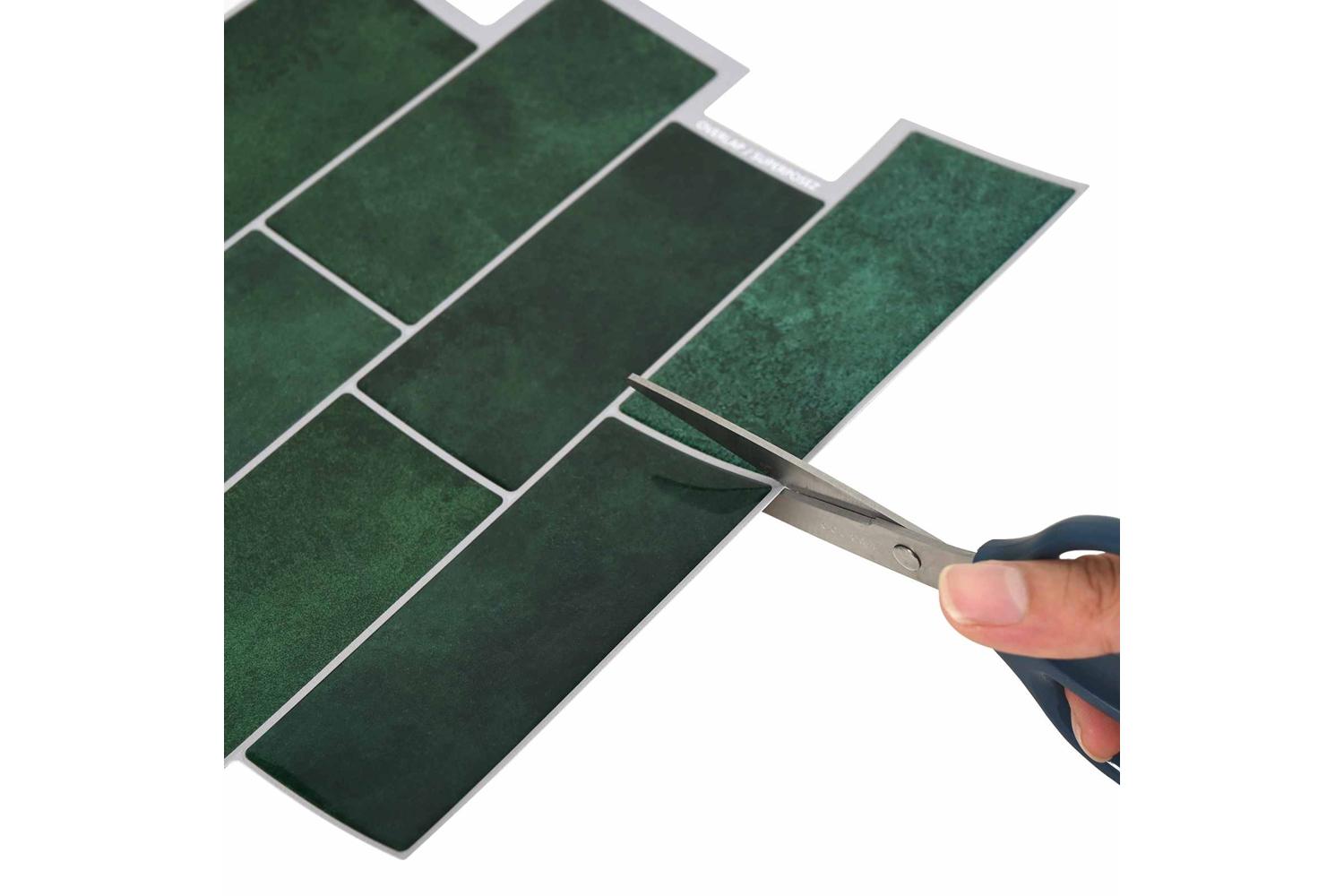 Vidaxl Decorative Stickers 50 Pcs Dark Green 29 X 21 Cm-5