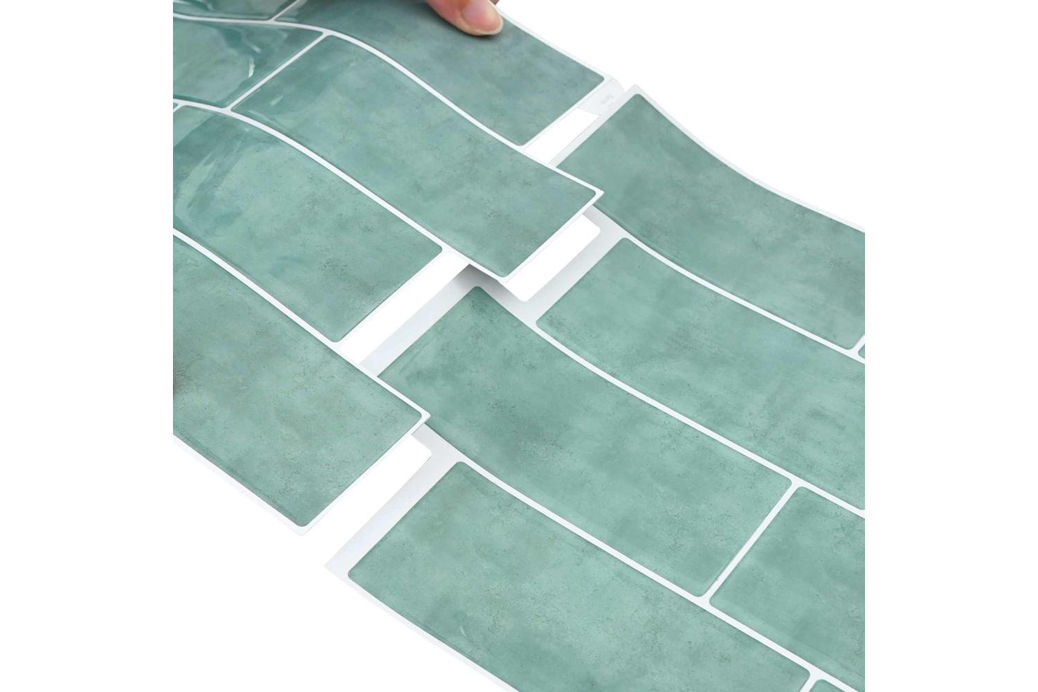 Vidaxl Decorative Stickers 50 Pcs Grey Green 29 X 21 Cm-7