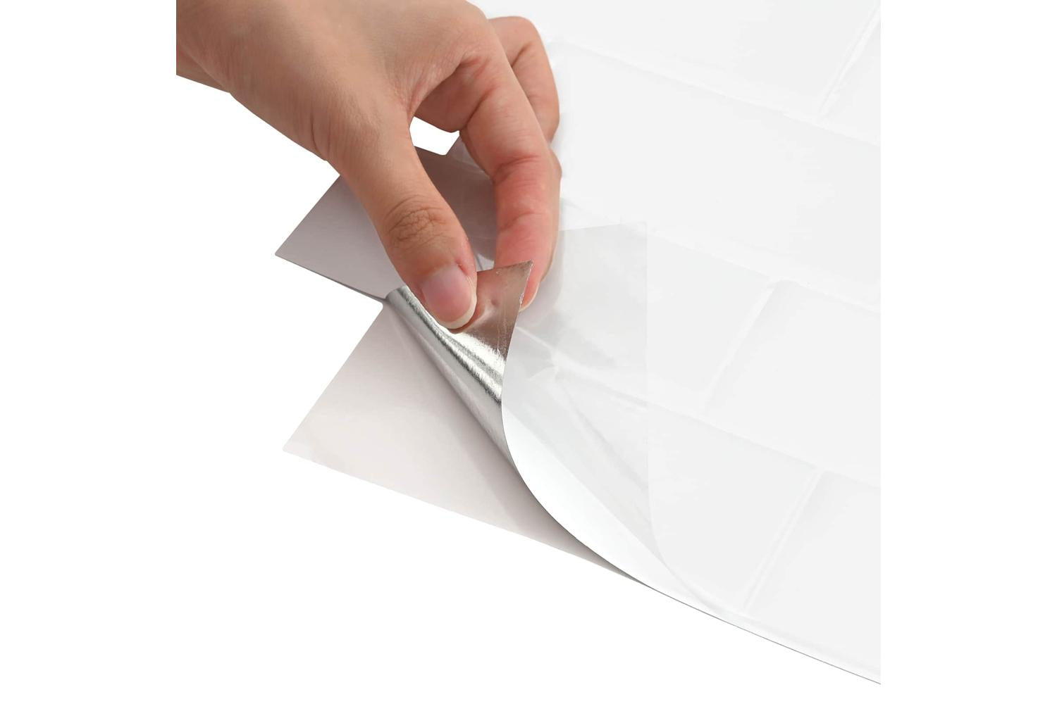 Vidaxl Decorative Stickers 50 Pcs White 29 X 21 Cm-6