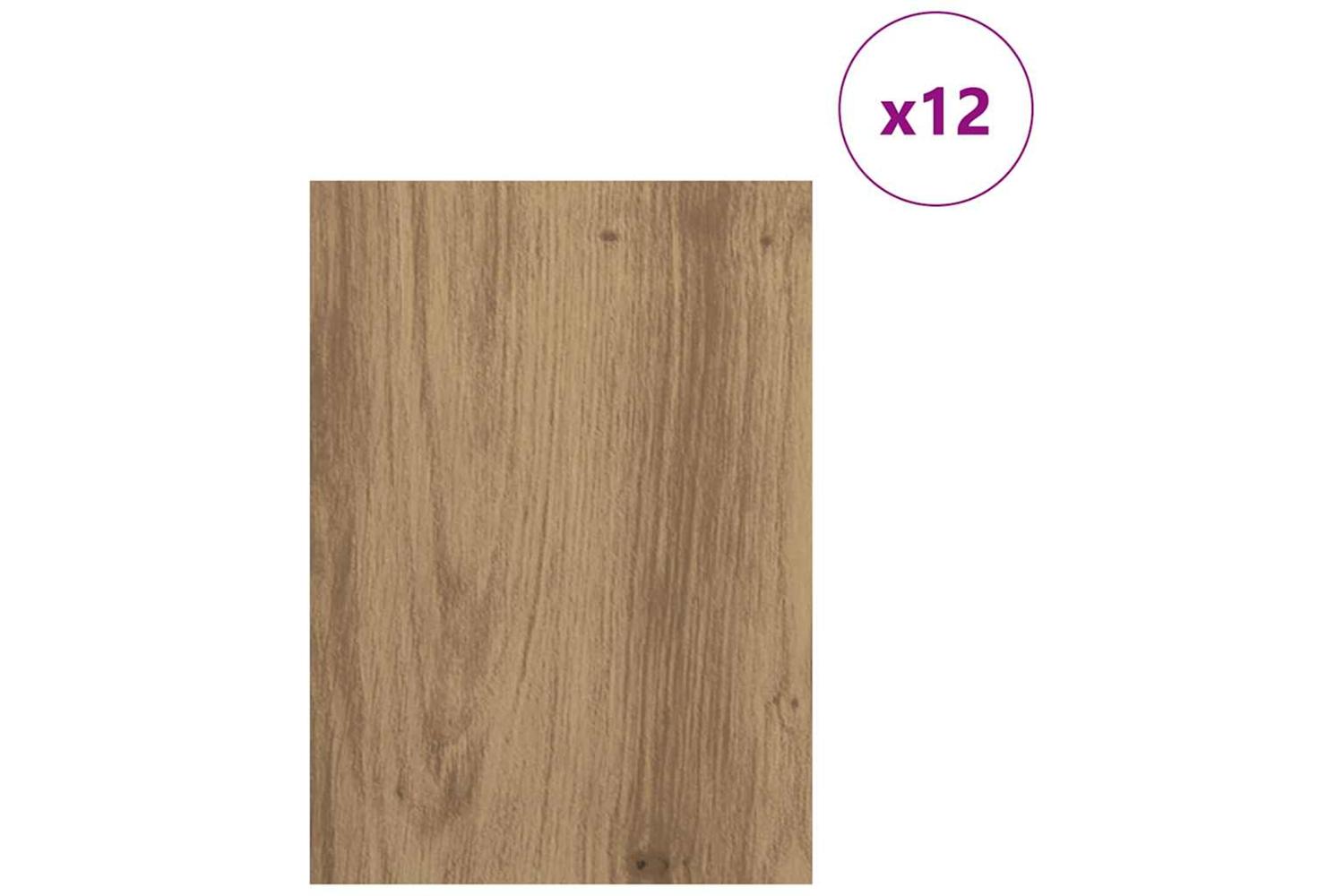 Vidaxl Decor Panels 12 Pcs Artisan Oak 15 X 21 X 027 Cm-3