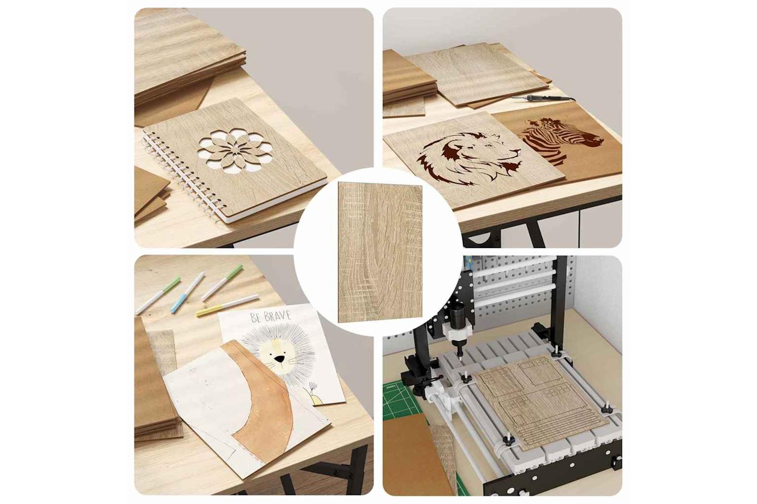 Vidaxl Decor Panels 12 Pcs Sonoma Oak 21 X 30 X 027 Cm-7