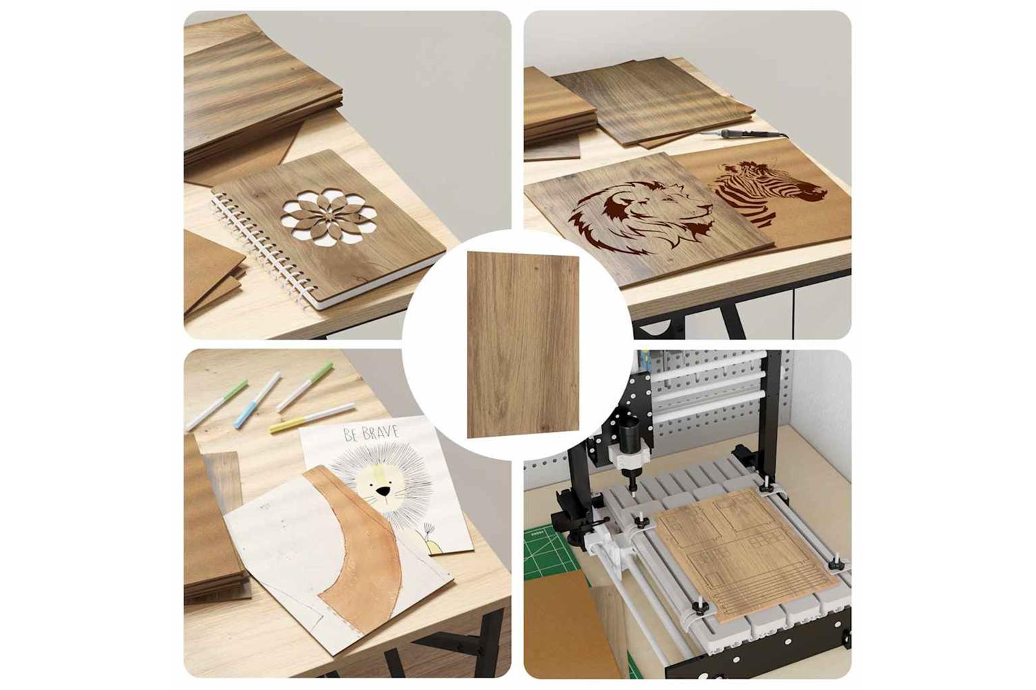 Vidaxl Decor Panels 50 Pcs Artisan Oak 15 X 21 X 027 Cm-7