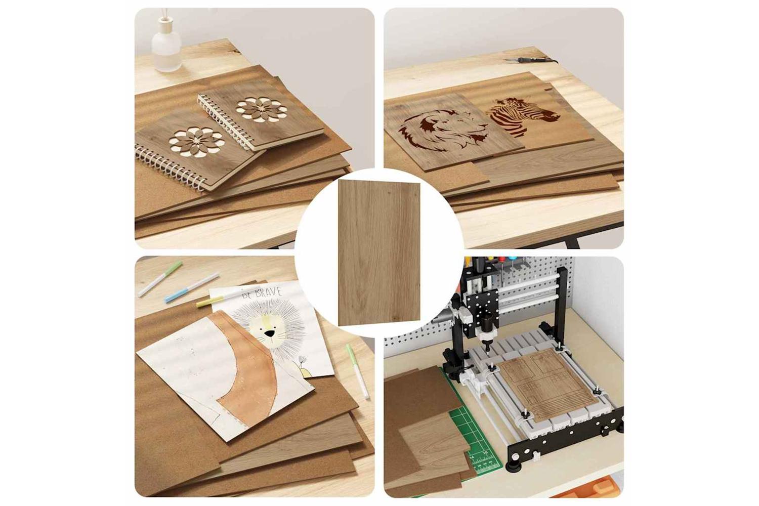 Vidaxl Decor Panels 50 Pcs Artisan Oak 30 X 42 X 027 Cm-7