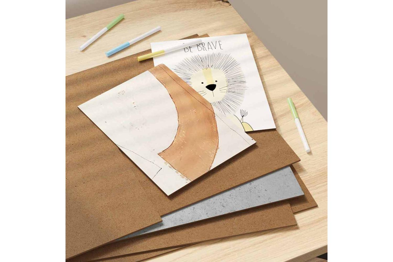 Vidaxl Decor Panels 50 Pcs Concrete Grey 30 X 42 X 027 Cm-5