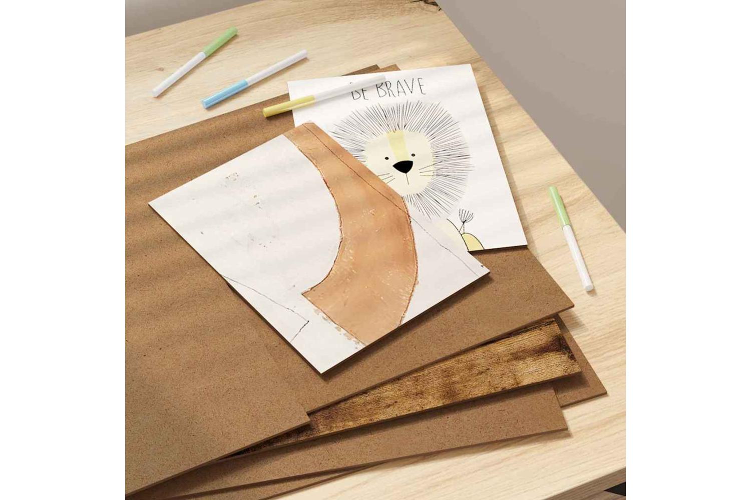 Vidaxl Decor Panels 50 Pcs Smoked Oak 30 X 42 X 027 Cm-5
