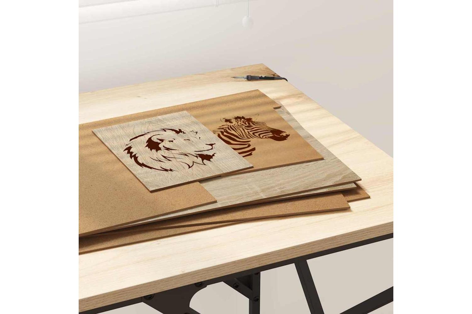 Vidaxl Decor Panels 50 Pcs Sonoma Oak 30 X 42 X 027 Cm-4