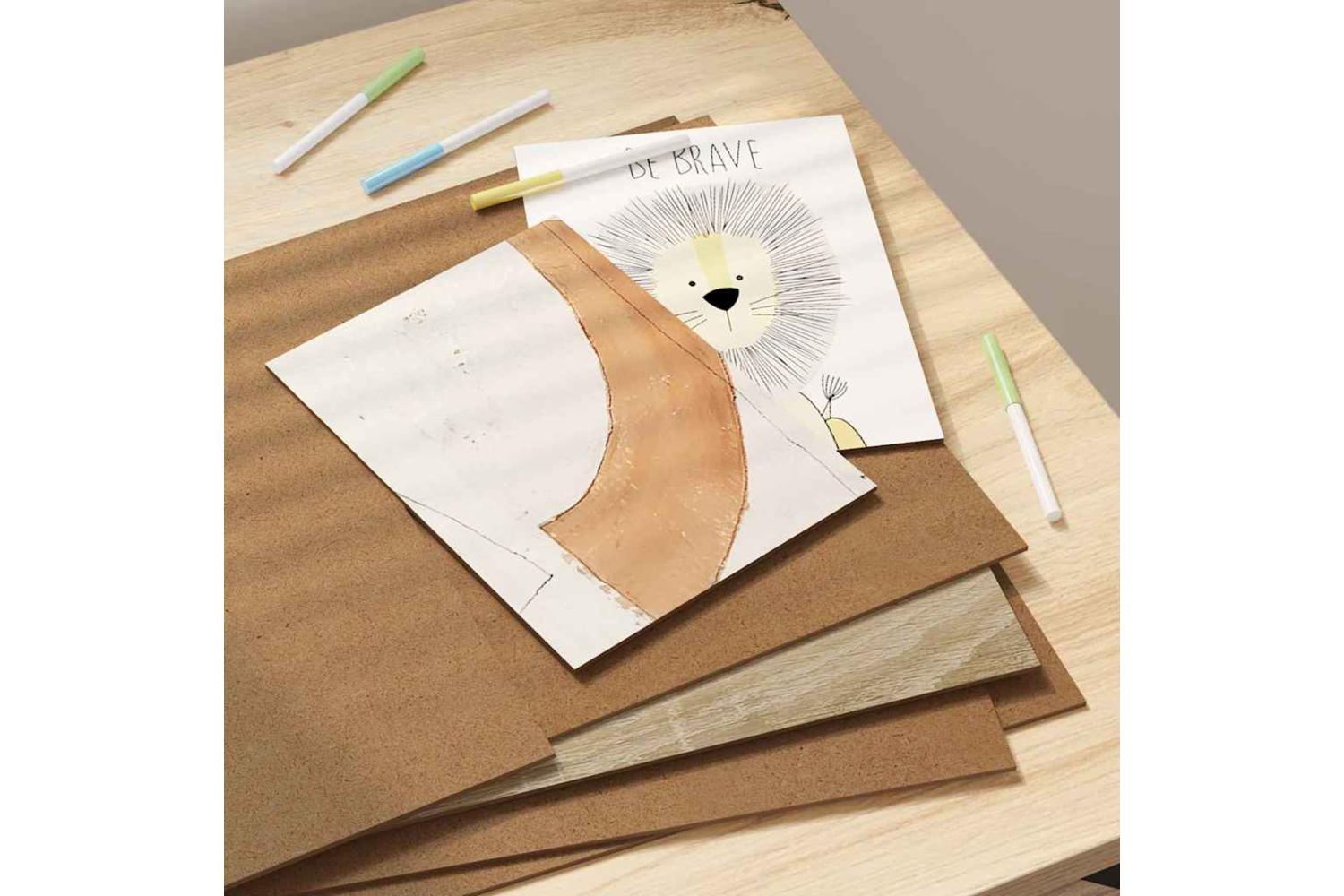 Vidaxl Decor Panels 50 Pcs Sonoma Oak 30 X 42 X 027 Cm-5