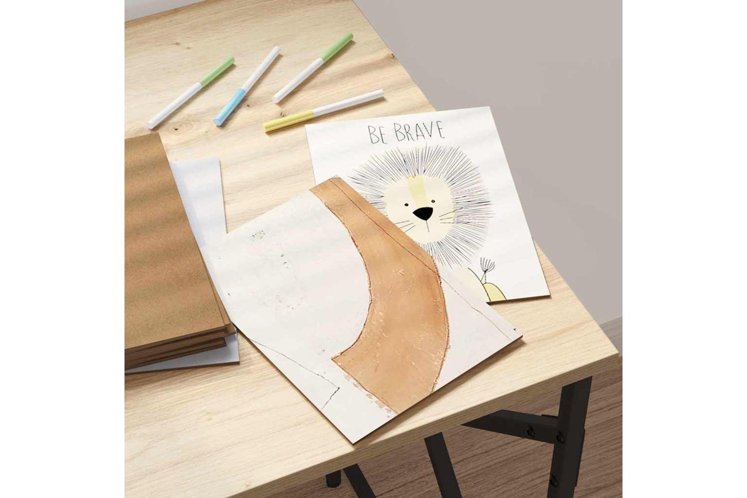 Vidaxl Decor Panels 50 Pcs White 15 X 21 X 027 Cm Engineered Wood-5