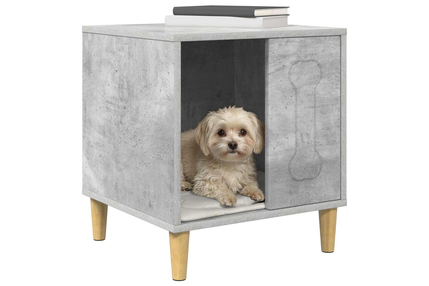 Vidaxl Dog House Concerte 44 X 42 X 49 Cm Engineered Wood-3