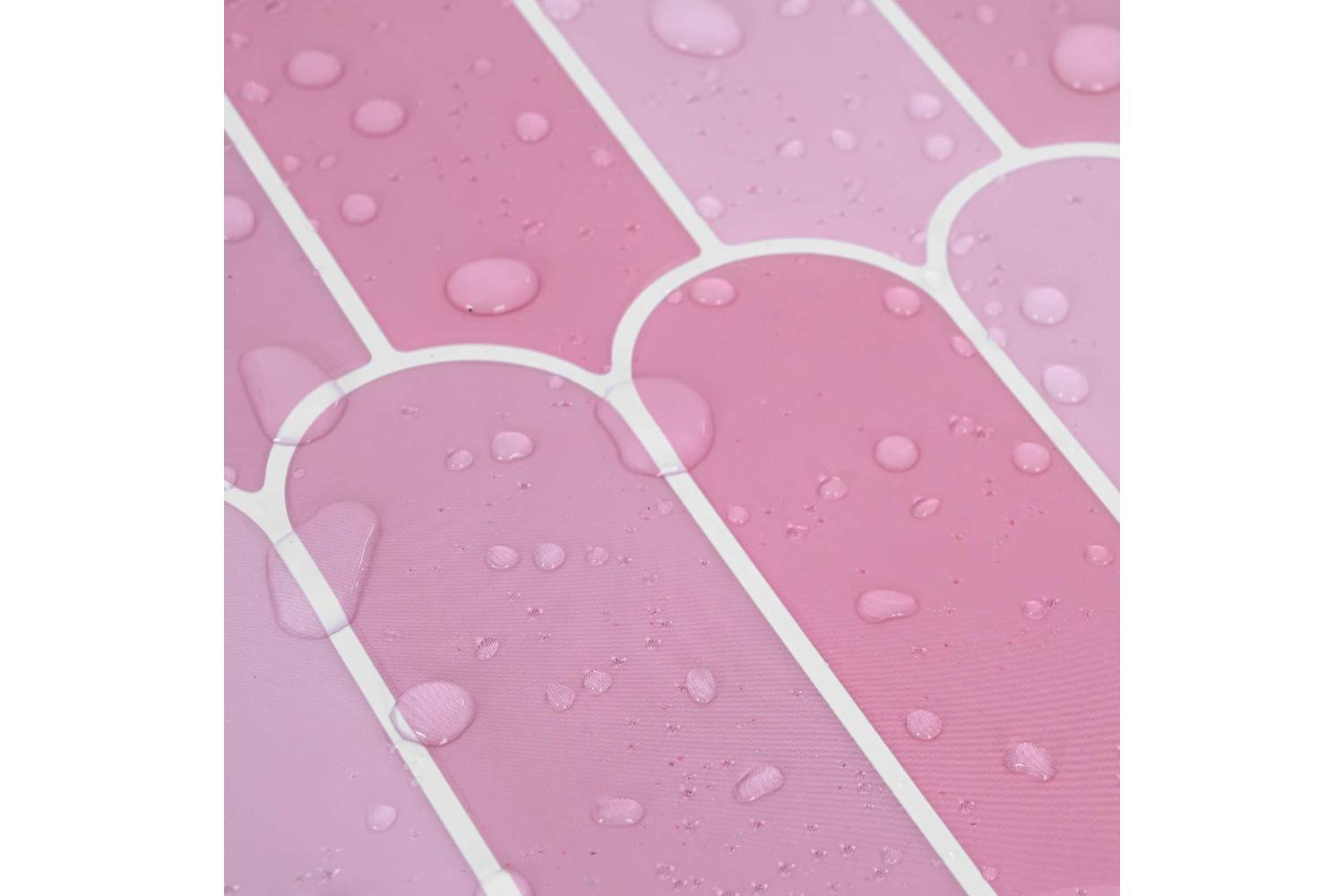 Vidaxl Feather Tile 10 Pcs Pink 30 X 30 Cm Polyurethane And Pet-8