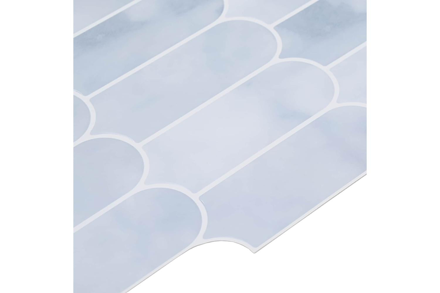 Vidaxl Feather Tile 20 Pcs Light Blue 30 X 30 Cm Polyurethane And Pet-4