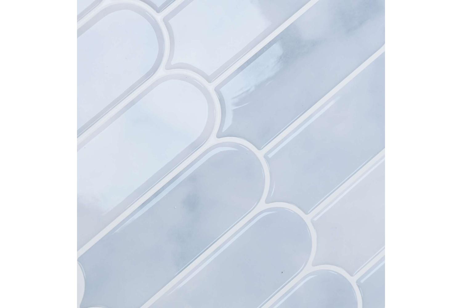 Vidaxl Feather Tile 20 Pcs Light Blue 30 X 30 Cm Polyurethane And Pet-9