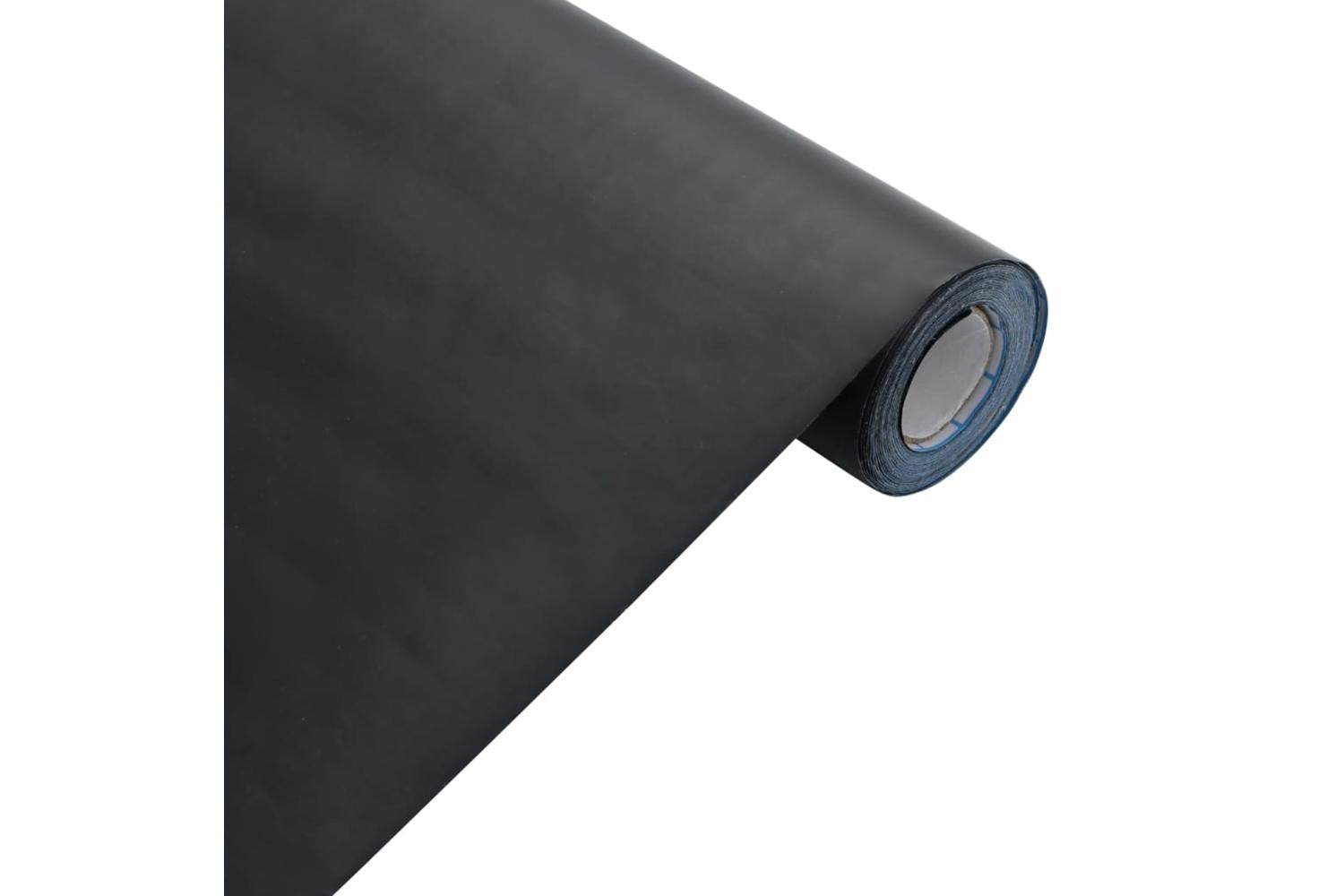 Vidaxl Furniture Stickers Self-adhesive Matte Black 90x500 Cm Pvc-7