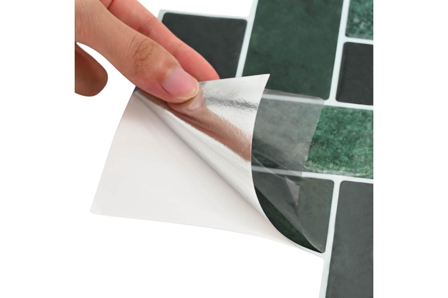 Vidaxl Herringbone Tile 20 Pcs Dark Green 30 X 30 Cm-6