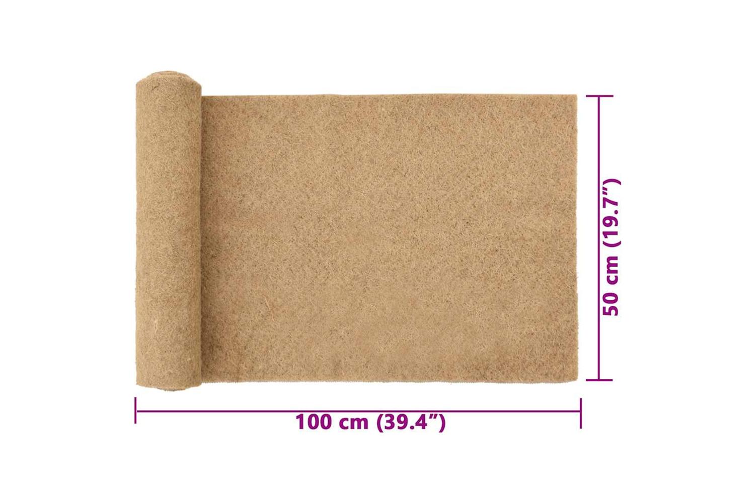 Vidaxl Jute Mat For Rodents 05x1 M 5 Mm-10