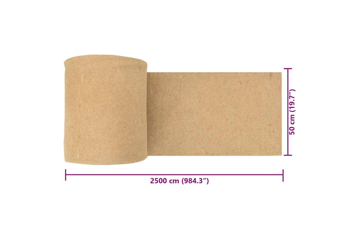 Vidaxl Jute Mat For Rodents 05x25 M 5 Mm-10