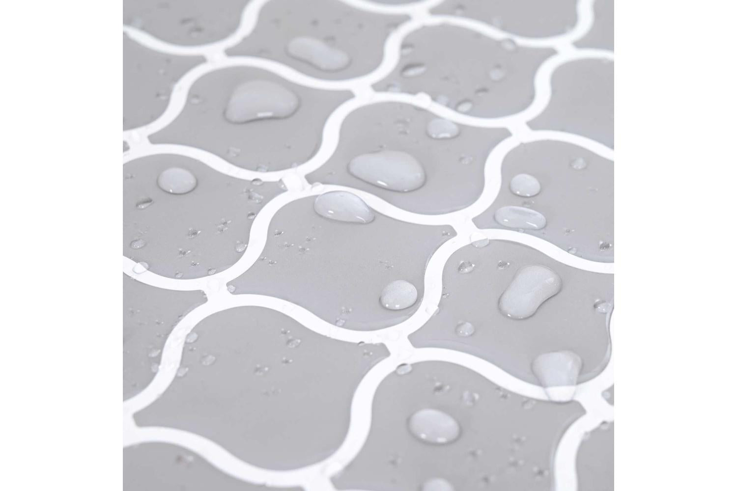 Vidaxl Lanturn Tile 10 Pcs Grey 27 X 27 Cm Polyurethane And Pet-8