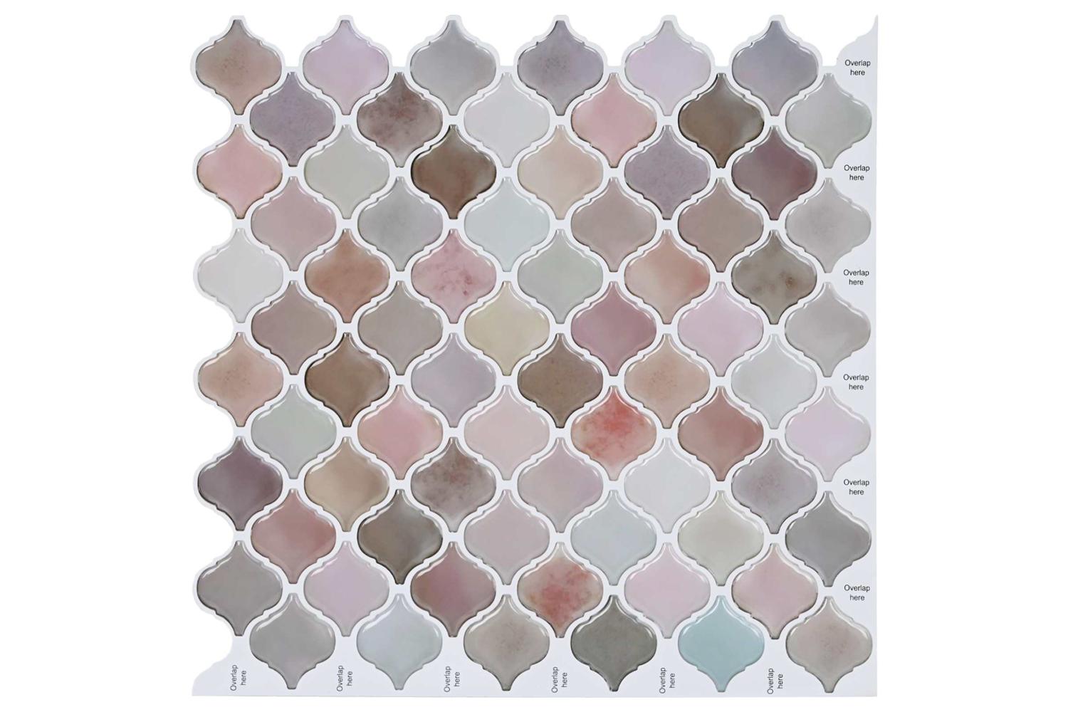 Vidaxl Lanturn Tile 20 Pcs Beige 27 X 27 Cm Polyurethane And Pet