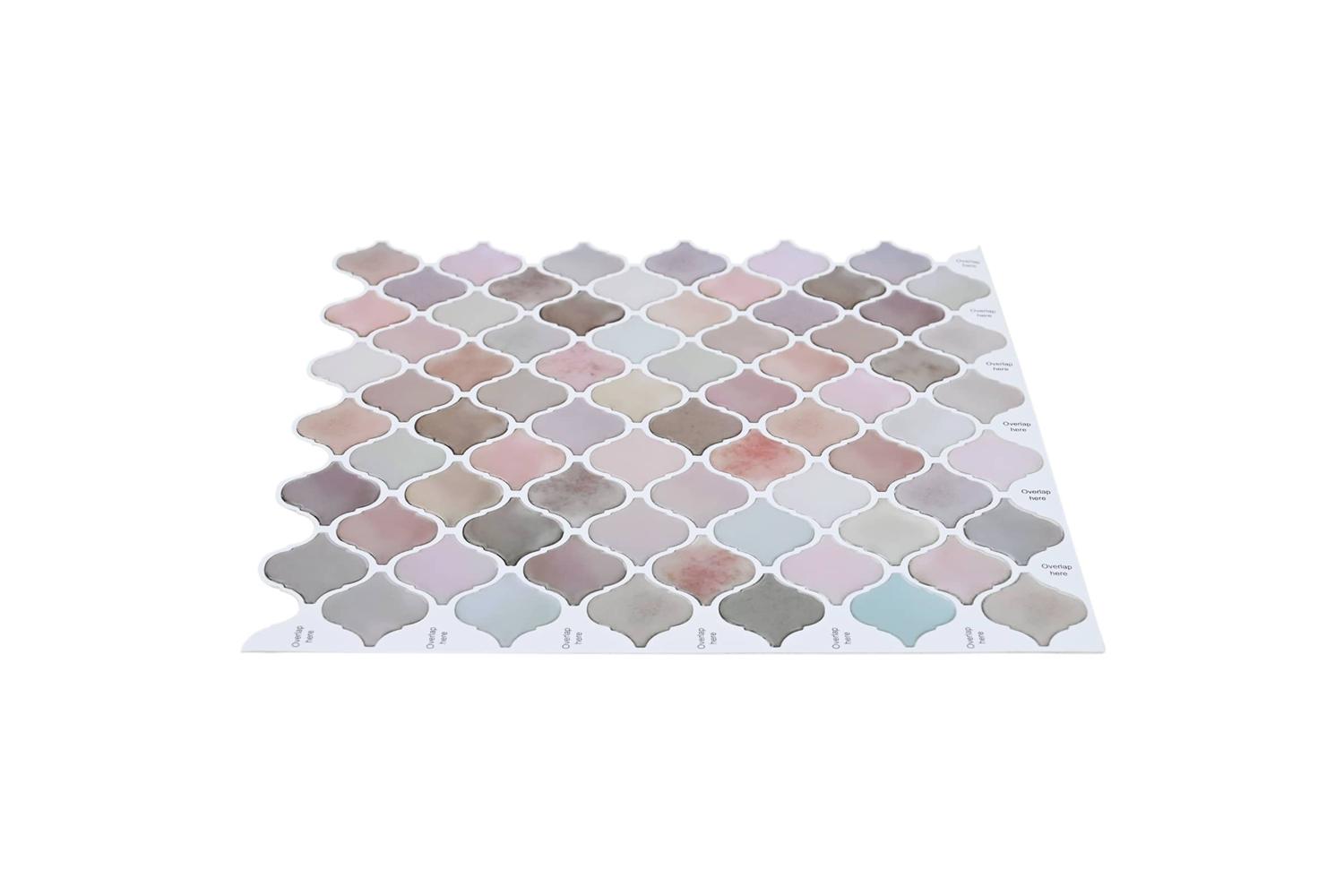 Vidaxl Lanturn Tile 20 Pcs Beige 27 X 27 Cm Polyurethane And Pet-3