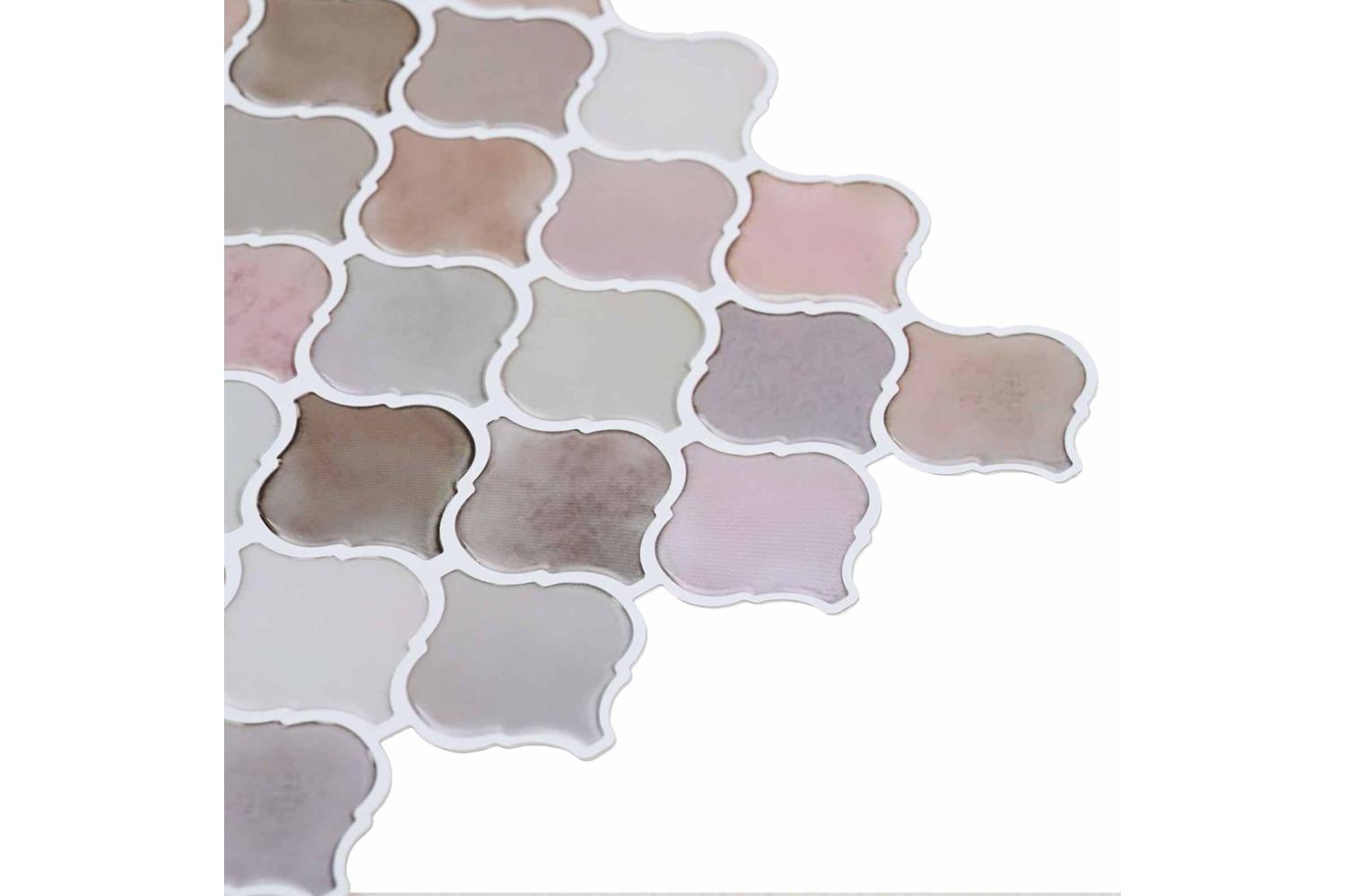 Vidaxl Lanturn Tile 20 Pcs Beige 27 X 27 Cm Polyurethane And Pet-4