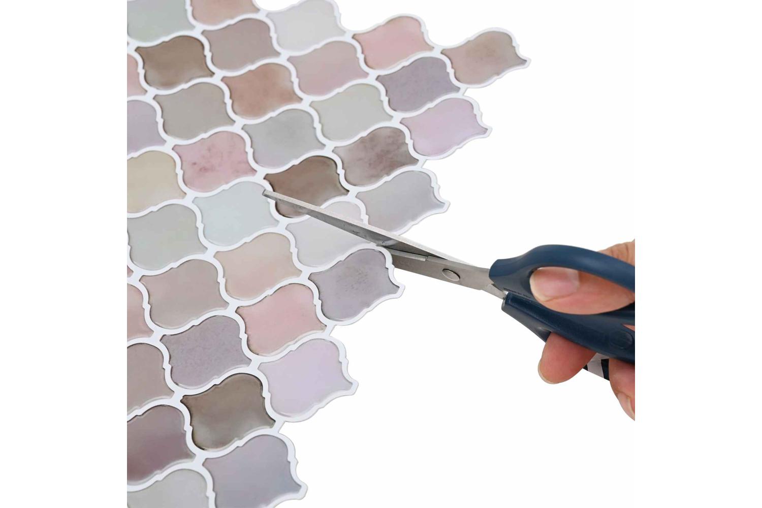 Vidaxl Lanturn Tile 20 Pcs Beige 27 X 27 Cm Polyurethane And Pet-5