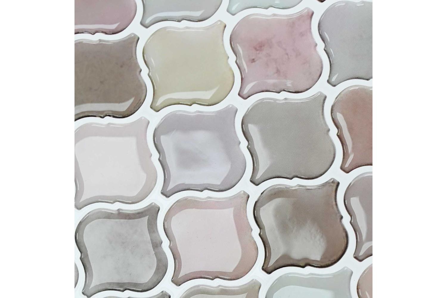 Vidaxl Lanturn Tile 50 Pcs Beige 27 X 27 Cm Polyurethane And Pet-9