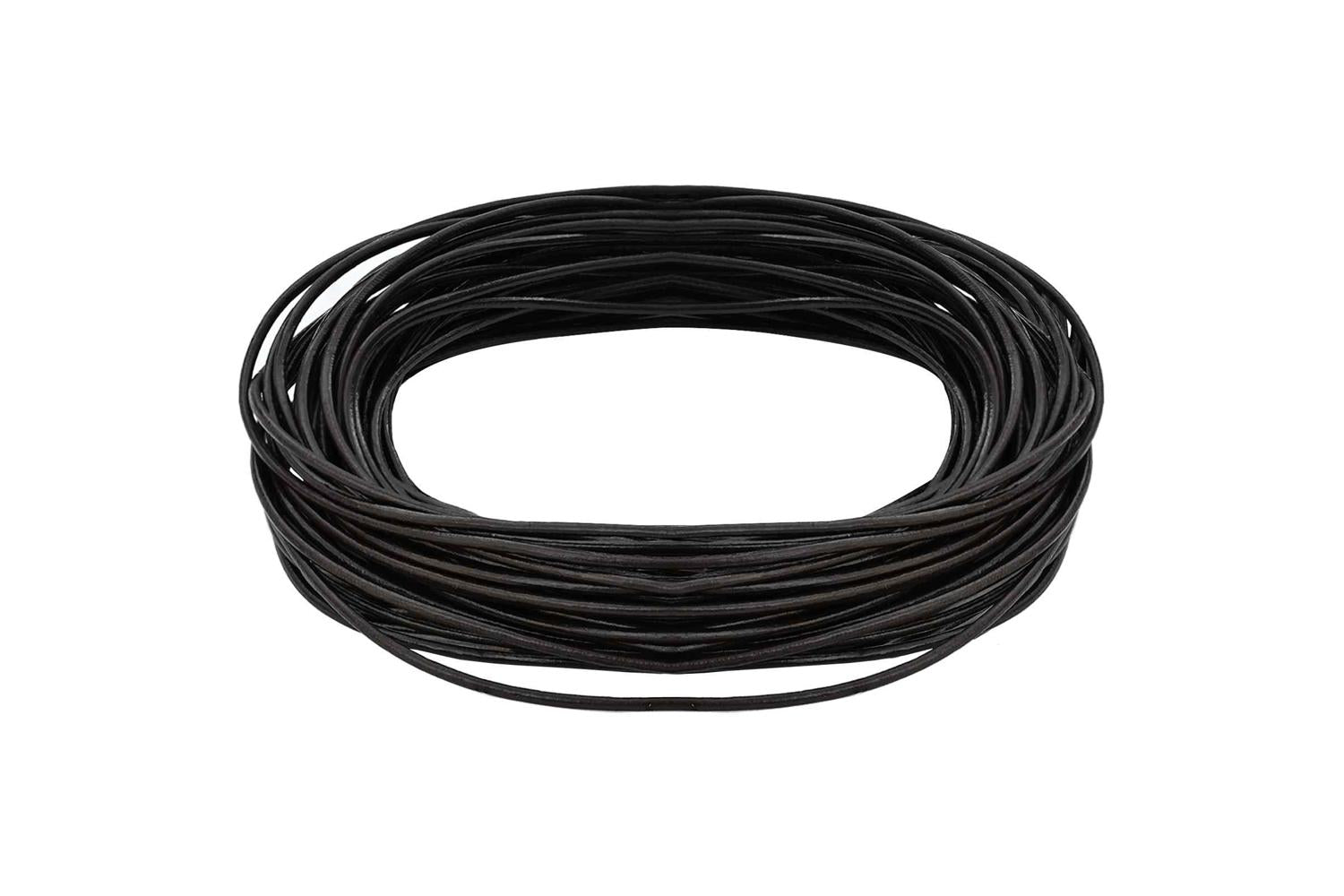 Vidaxl Leather Cord 1 Dark Brown 1 Mm X 50 M Leather