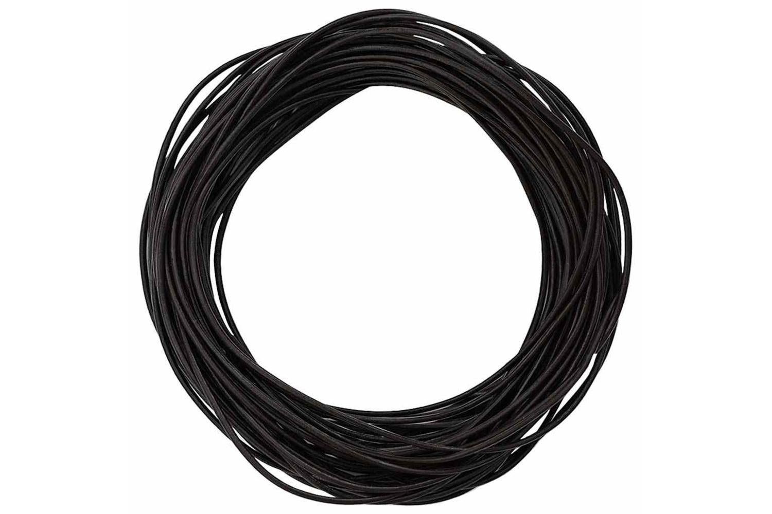 Vidaxl Leather Cord 1 Dark Brown 15 Mm X 5 M Leather-3