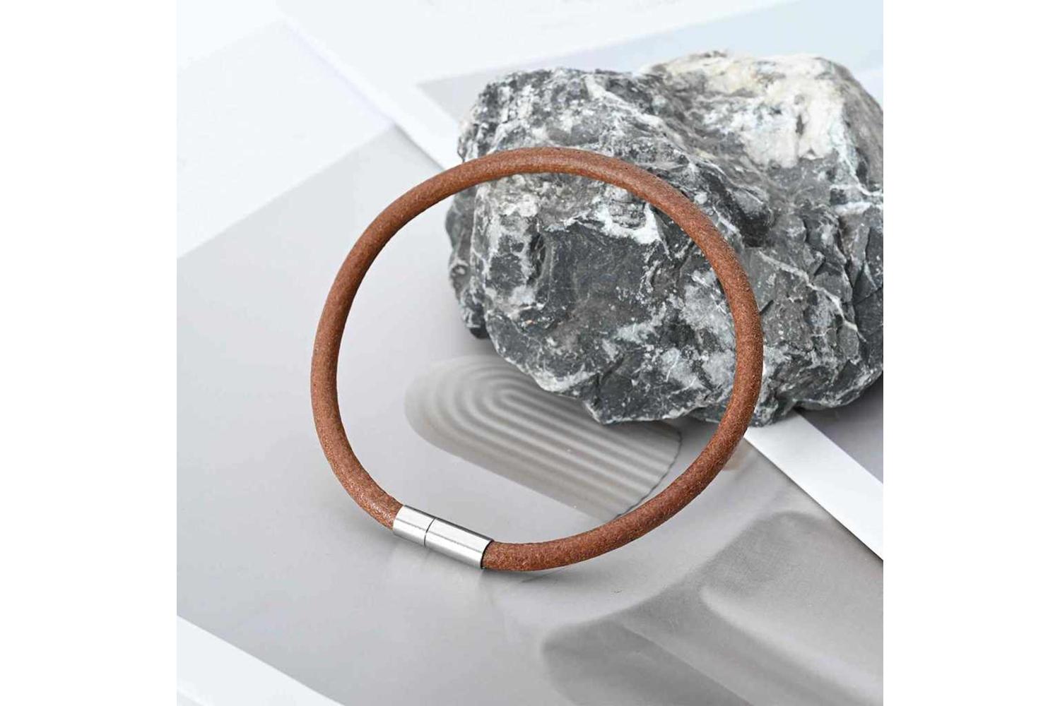 Vidaxl Leather Cord 1 Light Brown 5 Mm X 50 M Leather-5
